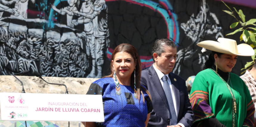 CDMX inaugura el jardín de lluvia más grande de México