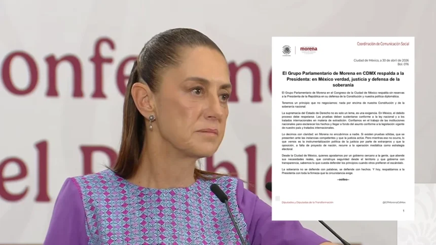 Morena CDMX exige pruebas en caso Rocha Moya y funcionarios