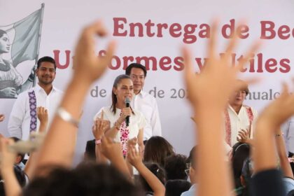 Sheinbaum celebra Día del Niño y refuerza apoyo a educación pública