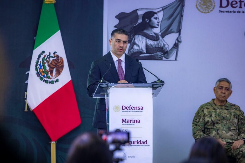 Gobierno federal mantiene estrategia de seguridad en Sinaloa
