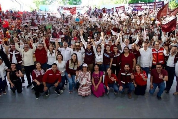 Morena y PT arrancan campaña casa por casa en Coahuila