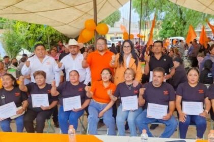 Fedrha Suriano refuerza organización de Movimiento Ciudadano en Puebla
