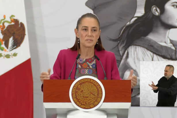 Sheinbaum niega injerencia federal en marcha contra Maru Campos