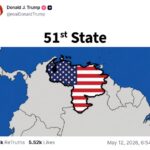 Trump publica mapa de Venezuela como estado 51 sin el Esequibo