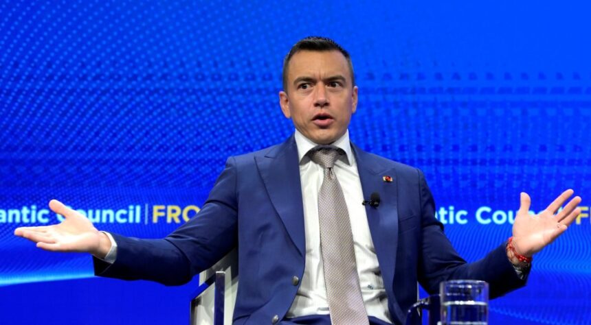 Noboa no renovará estado de excepción pero prevé nueva emergencia