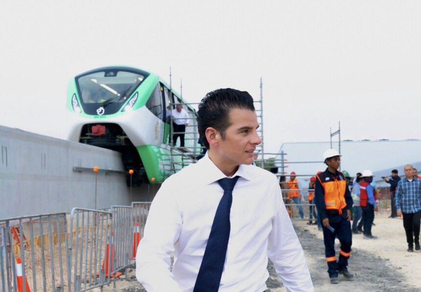 Monorriel en Nuevo León avanza como modelo de movilidad urbana