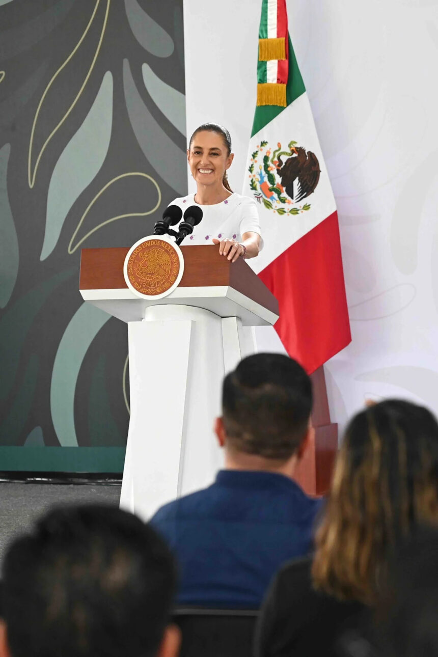 Sheinbaum reafirma autodeterminación frente a presión de EE UU
