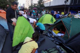 Morena acusa al PRI de politizar plantón de la CNTE en CDMX