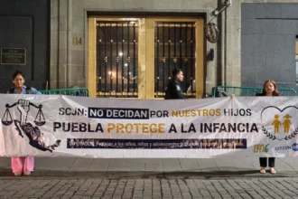 Protestan ante la SCJN por presión para legislar sobre infancias trans