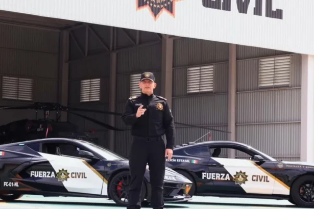 Nuevo León usa autos deportivos decomisados como patrullas de exhibición