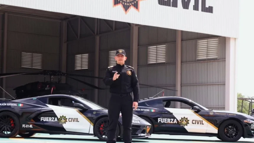 Nuevo León usa autos deportivos decomisados como patrullas de exhibición