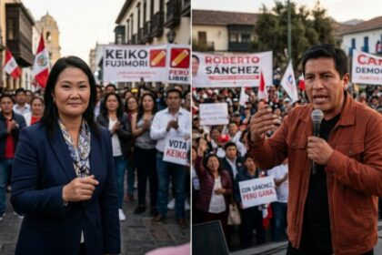 Roberto Sánchez aventaja por mínima diferencia en elección peruana