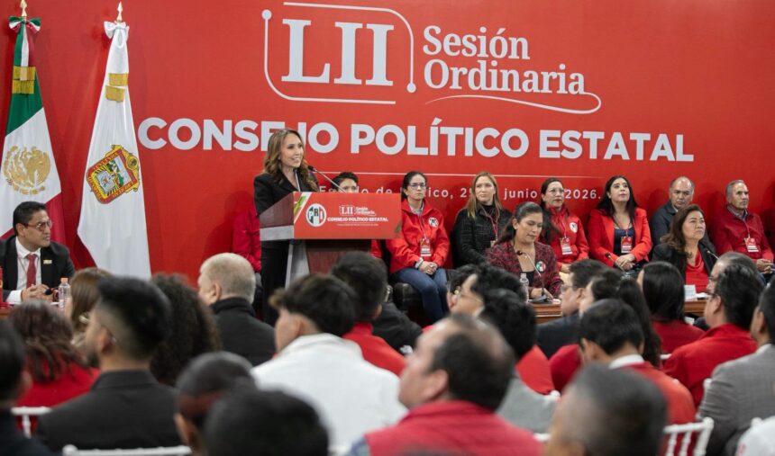 PRI lanza estructura territorial en Edomex rumbo a 2027