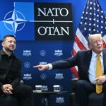 Trump confunde Irán con Japón en cumbre de la OTAN ante Zelensky