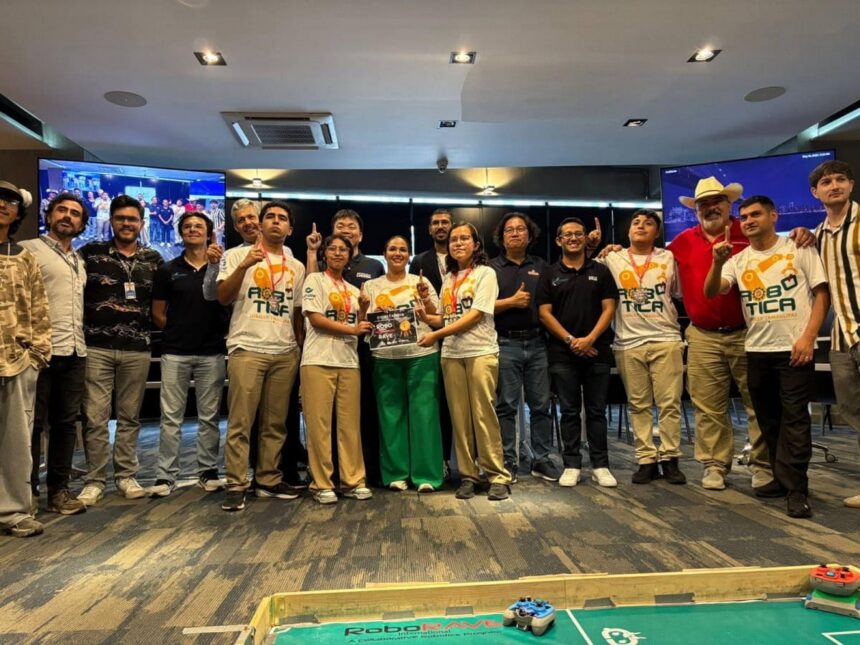 Estudiantes de Conalep Tamaulipas irán al Mundial de Robótica 2026