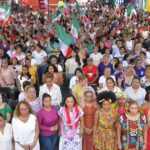 Más de mil mujeres apoyan a Sheinbaum y Mojica en Acapulco