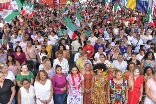 Más de mil mujeres apoyan a Sheinbaum y Mojica en Acapulco