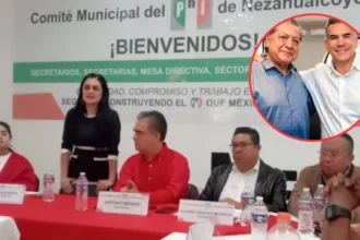 PRI y PRD exploran alianza en Nezahualcóyotl rumbo a 2027