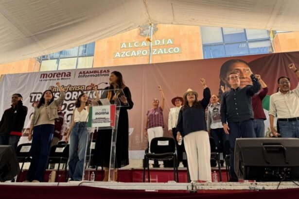 Morena refuerza apoyo y organización territorial en Azcapotzalco