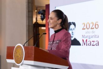 Sheinbaum anuncia impulso a obra pública tras alza del PIB en México