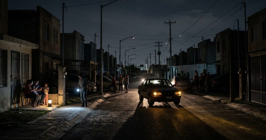 Apagones y bajo voltaje afectan varias colonias de Apodaca