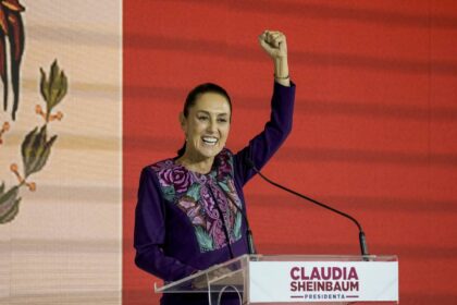 Claudia Sheinbaum lidera aprobación presidencial en Latinoamérica 2026