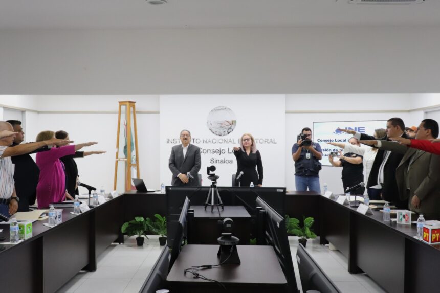 Instalan Consejo Local del INE en Sinaloa rumbo a elecciones 2027