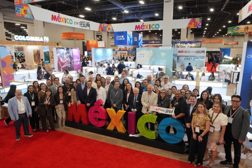Puebla promociona turismo de reuniones en IMEX America 2026