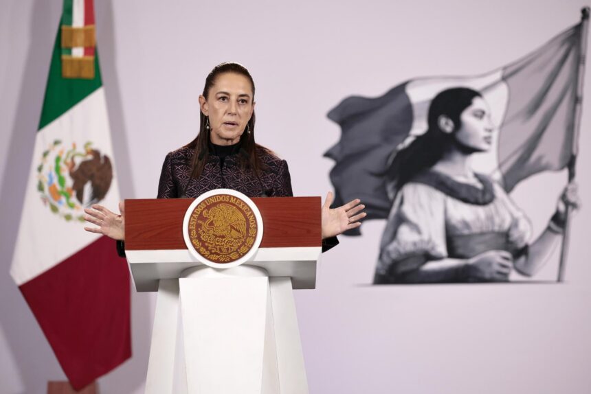 Sheinbaum acusa a derecha de EE.UU. de buscar influir en México