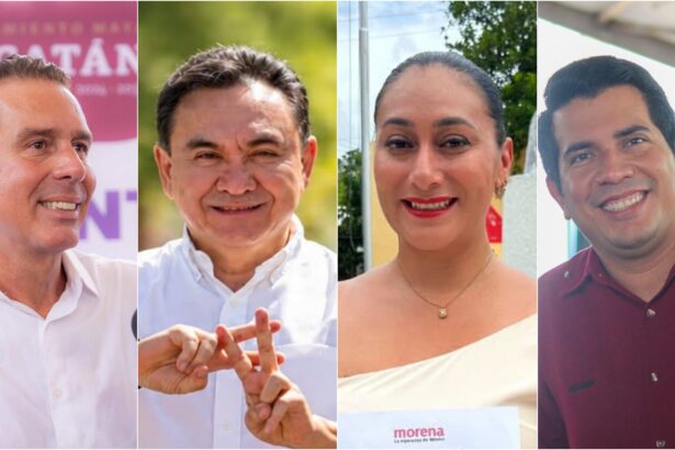 Liborio Vidal y otros buscan candidatura de Morena en Mérida