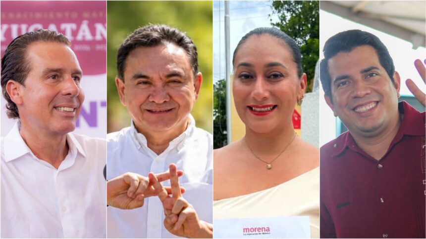 Liborio Vidal y otros buscan candidatura de Morena en Mérida