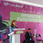 DIF Puebla entrega 60 aparatos funcionales a personas con discapacidad